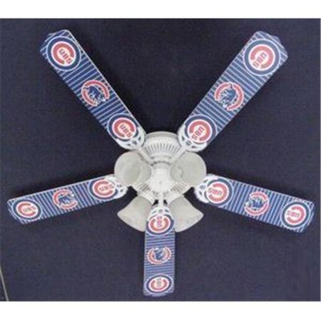 CEILING FAN DESIGNERS Ceiling Fan Designers 52FAN-MLB-CHC MLB Chicago Cubs Baseball Ceiling Fan 52 In. 52FAN-MLB-CHC